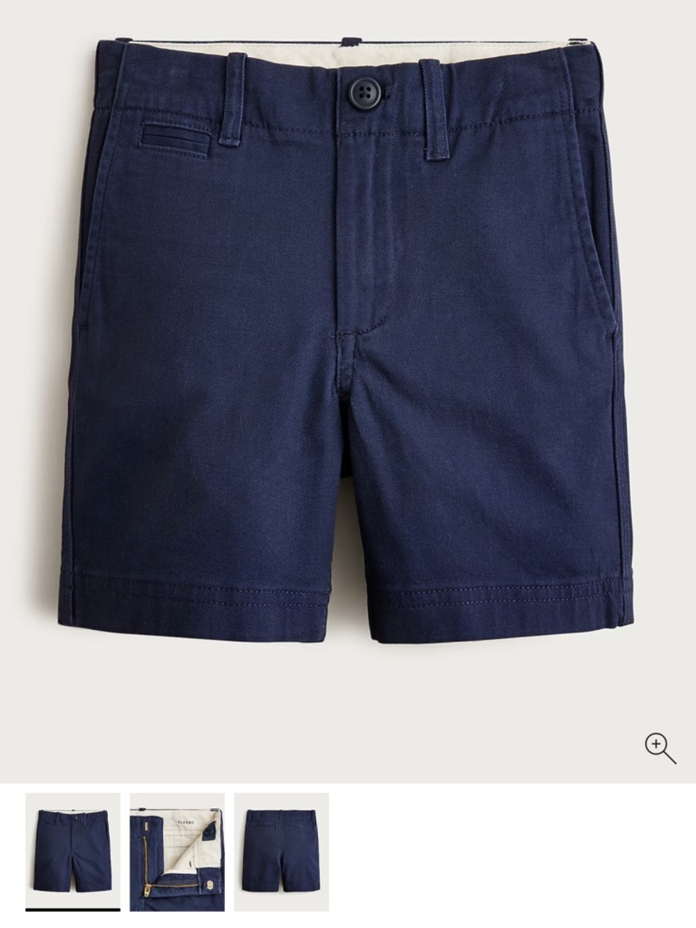 Crew cuts Navy Shorts size 14
